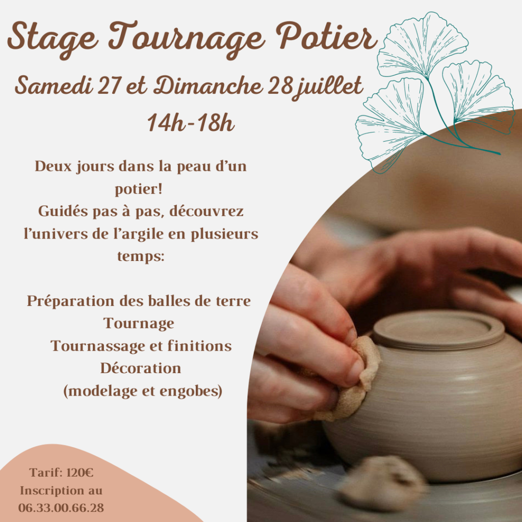 Stage poterie Dijon